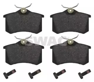 30 91 6346 SWAG Комплект тормозных колодок, дисковый тормоз